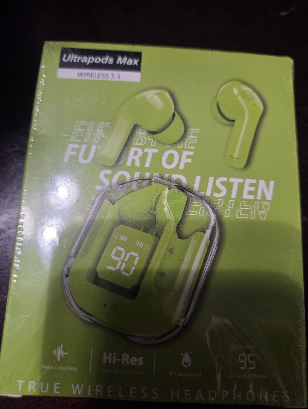 Wireless Earbuds - Lime Green
